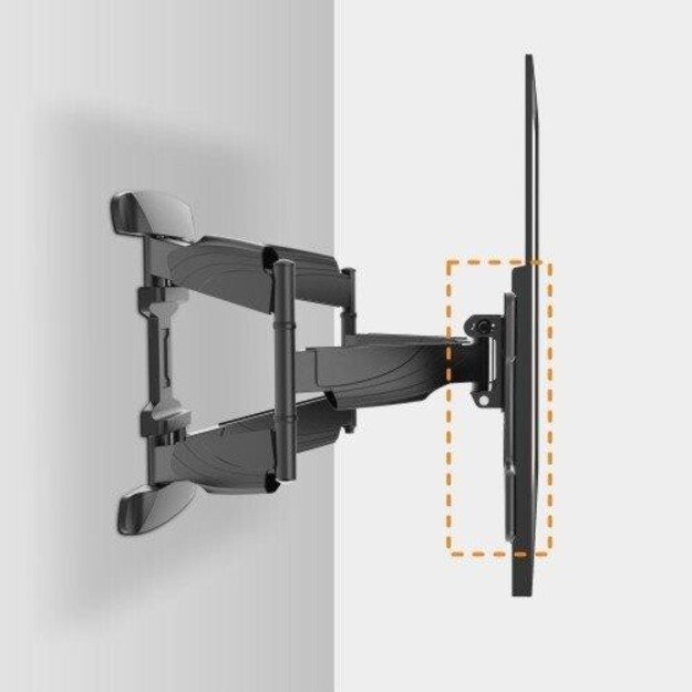 Mount wall for TV Maclean MC-804 (Rotary, Wall, 26  - 65 , max. 30kg)