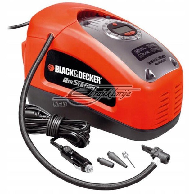 Kompresorius 12V/230V 11BAR BLACK+DECKER