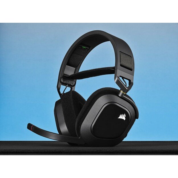 Corsair HS80 RGB Headset Wireless Head-band Gaming Black