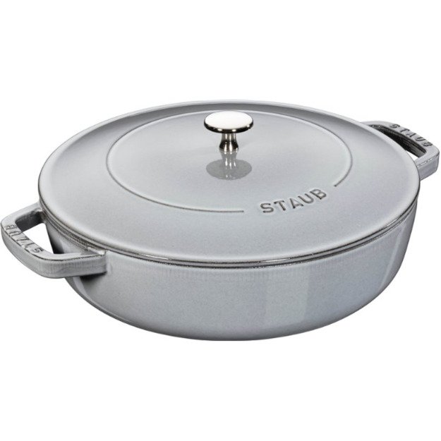 Deep frying pan with lid STAUB 28 cm 40511-470-0