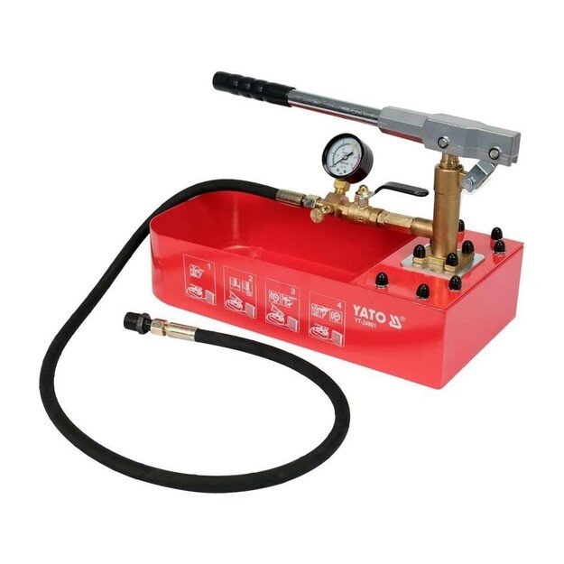 YATO PRESSURE TEST HAND PUMP