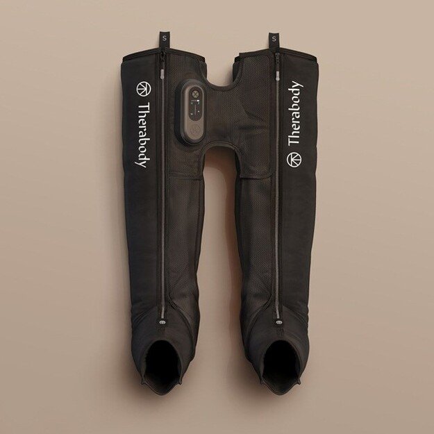 Therabody Lymphatic massage shoes JetBoots Prime size S Black 8