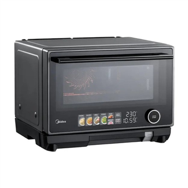 Midea Microwave oven | MSO25H | Free standing | 25 L | 1000 W | Convection | Grill | Black 5