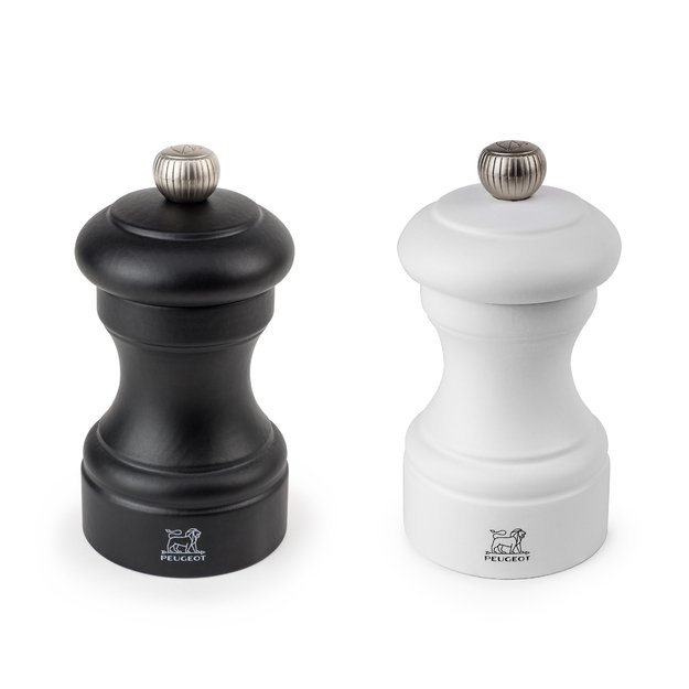 Salt and pepper grinder set, 10 cm, Bistro