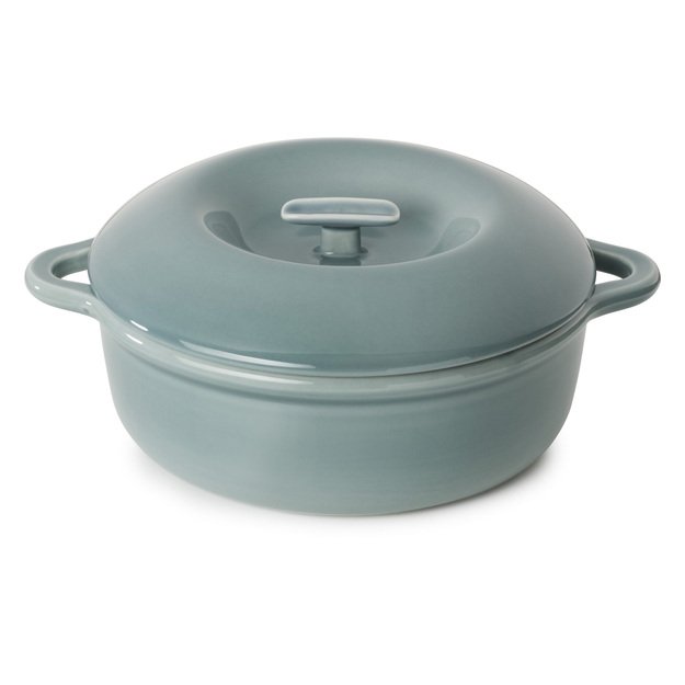 Chafing dish, short, 4 l, grey, Bombance