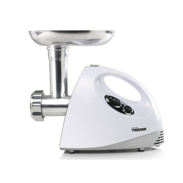 Tristar | VM-4210 Meat Grinder | White | 3 Stainless steel grinding plates 6