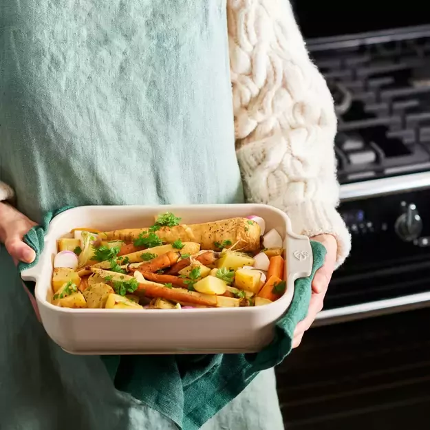 PEUGEOT APPOLIA stačiakampis indas 25 cm ecru 1