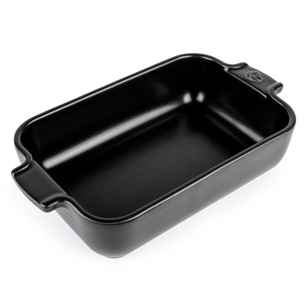 Dish, 18x12x5.1 cm, black, Appolia