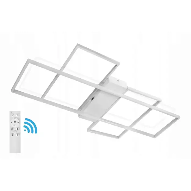 LED Ring 123W white + remote control 1