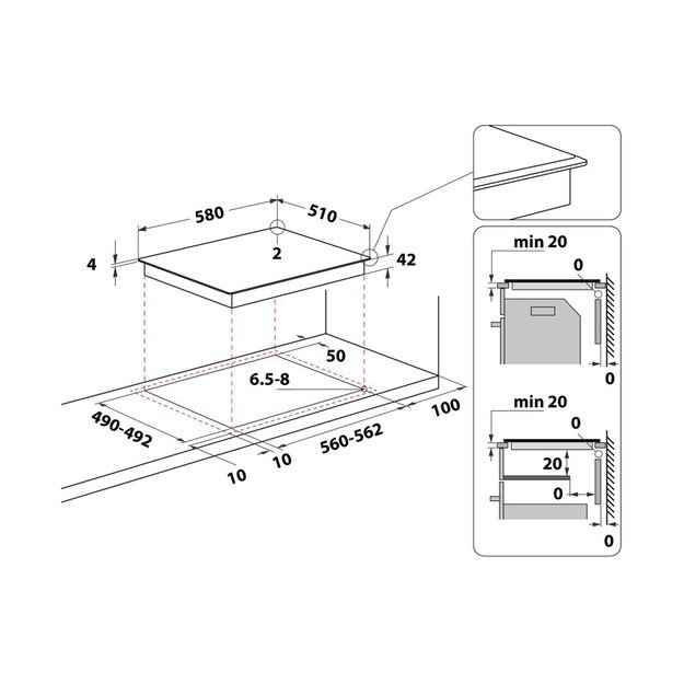 WHIRLPOOL AKT 8190/BA 2
