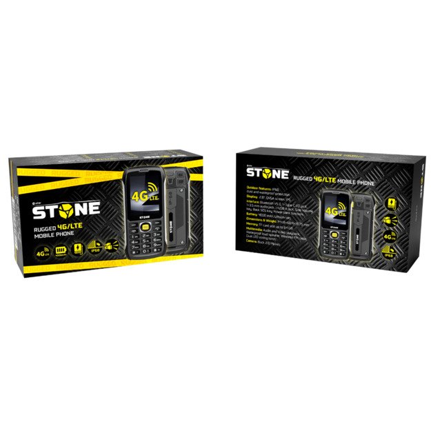 eSTAR STONE 4G Rugged Waterproof  Black 2