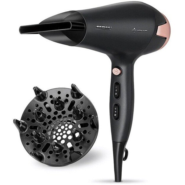 MPM MSW-24 Hair dryer 2500 W Black, Pink 3