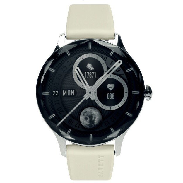 I&scaron;manusis laikrodis su lietuvi&scaron;ku meniu Garett Viva silver steel 4