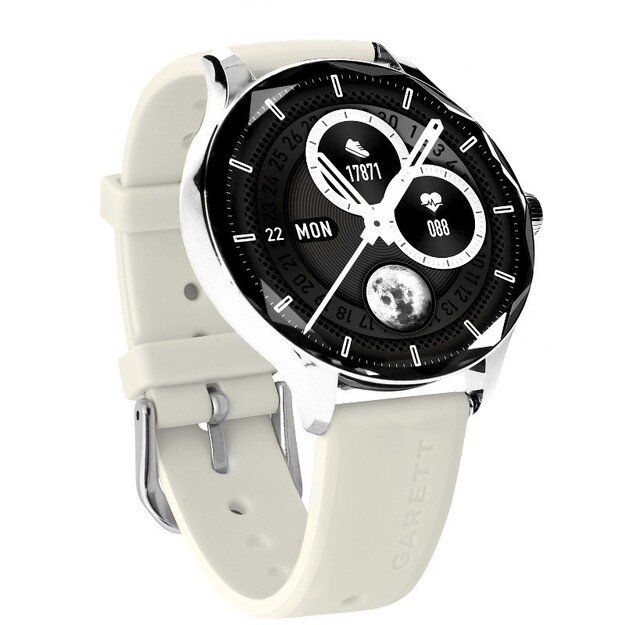 I&scaron;manusis laikrodis su lietuvi&scaron;ku meniu Garett Viva silver steel 6