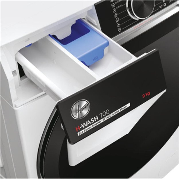 Hoover | Washing Machine | H7W449AMBC-S | Energy efficiency class A | Front loading | Washing capacity 9 kg | 1400 RPM | Depth 5 5