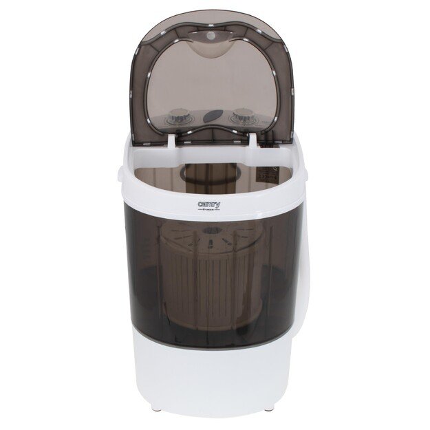 Camry | Mini washing machine | CR 8054 | Top loading | Washing capacity 3 kg | Depth 37 cm | Width 36 cm | White/Gray 3