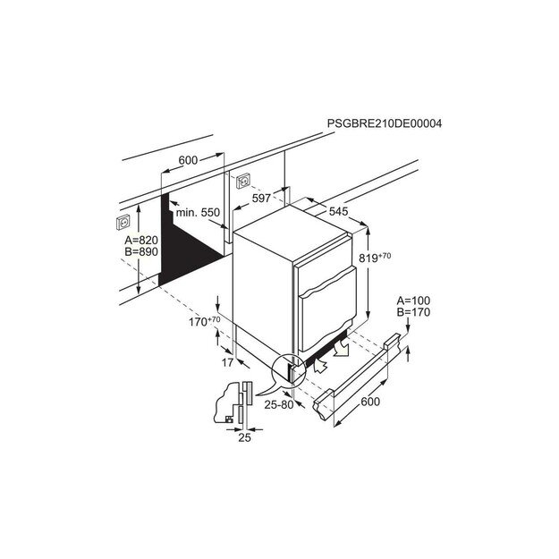 &Scaron;aldytuvas Electrolux LFB3AE82R