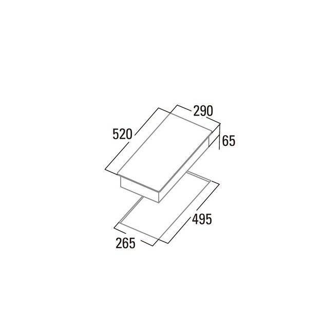 Imontuoiama indukcin&eacute; domino kaitlente CATA ISB 3102 BK