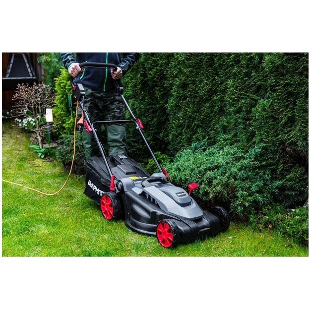 Electric Lawn Mower 1500W Graphite cutting width 360mm 1