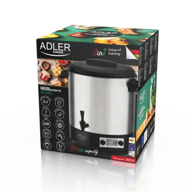 Electric pasteurizer ADLER AD 4496 1