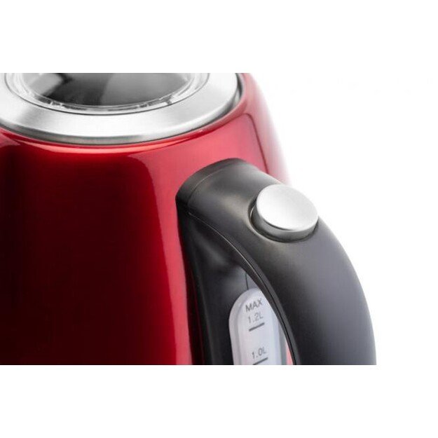 ETA | Mini Kettle | ETA859990010 | Electric | 2100 W | 1.2 L | Stainless steel | 360&deg; rotational base | Red