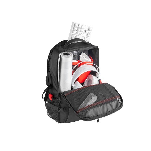 Genesis | Laptop Backpack | Pallad 410 | Backpack | Shoulder strap | Black