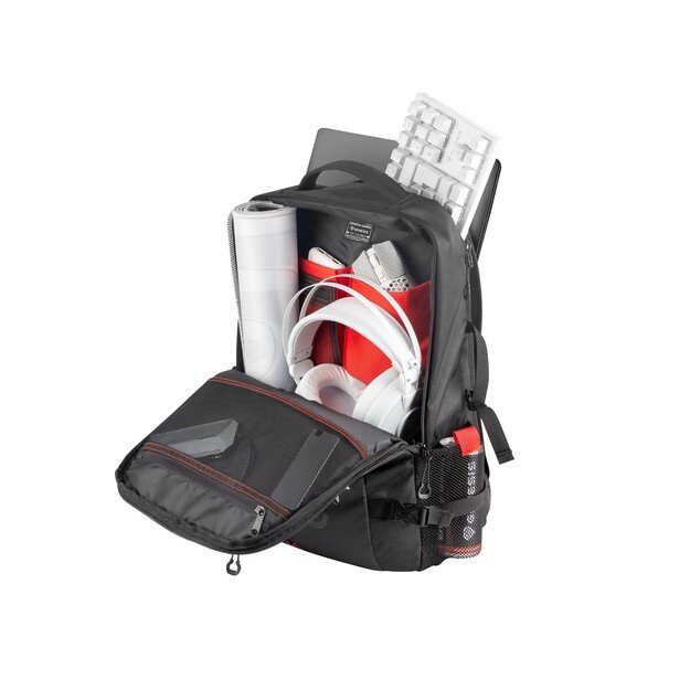 Genesis | Laptop Backpack | Pallad 410 | Backpack | Shoulder strap | Black