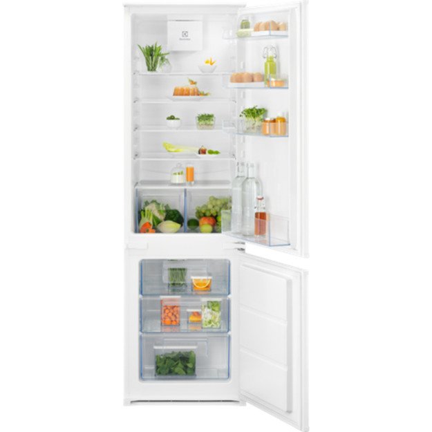 178 cm.  įmontuojamas &scaron;aldytuvas su &scaron;aldikliu Electrolux  LND5FE18S