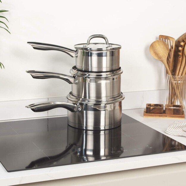 Salter BW06734EU7 Timeless Collection 3-Piece Pan Set 4