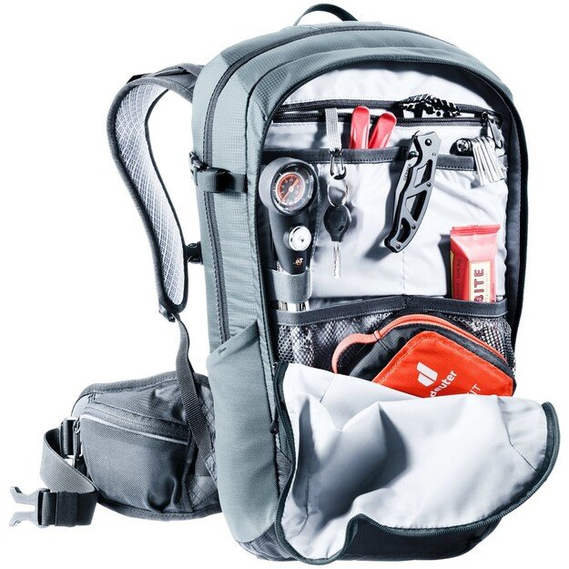 Women s cycling backpack Deuter Flyt 12 SL - graphite/black