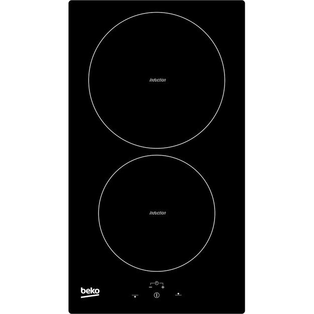 Beko HDMI 32400 DT Black Built-in Zone induction hob 2 zone(s)