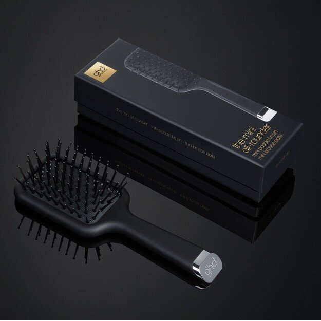 ghd Mini Paddle Brush, black