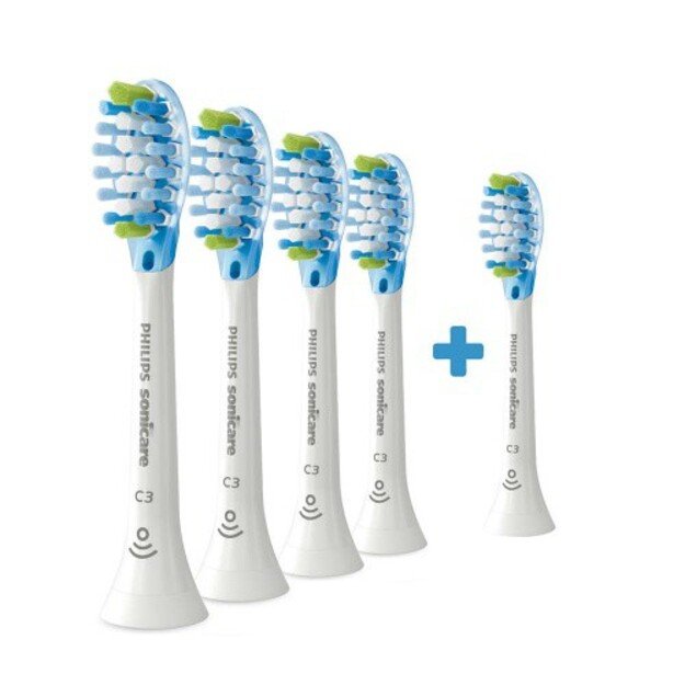 Philips C3 Premium Plaque Defence HX9045/87 Sonic Dantų &scaron;epetėlio galvutės, Balta