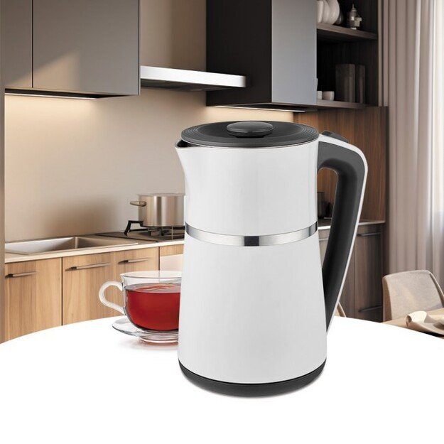 Electric kettle 1,7l 2200W MR-030-WHITE MAESTRO