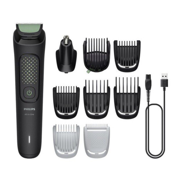 Philips All-in-One 3000 Series MG3945/15 Plaukų kirpimo ma&scaron;inėlė, Juoda