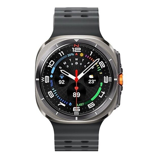 Samsung Galaxy Watch Ultra 3.81 cm (1.5 ) AMOLED 47 mm Digital 480 x 480 pixels Touchscreen 4G Silver, Titanium Wi-Fi GPS