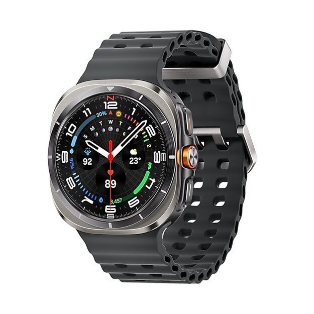 Samsung Galaxy Watch Ultra 3.81 cm (1.5 ) AMOLED 47 mm Digital 480 x 480 pixels Touchscreen 4G Silver, Titanium Wi-Fi GPS