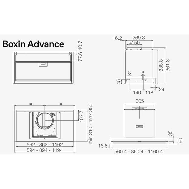 ELICA BOXIN ADVANCE @ IX/A/60 2