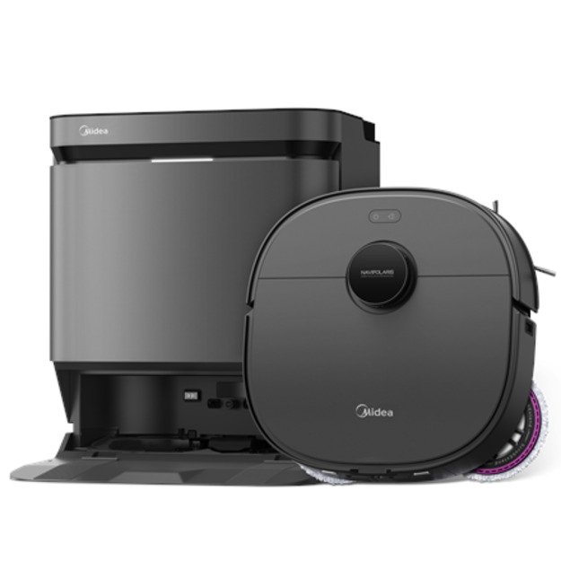 Robot Vacuum Cleaner Midea V15 wet and dry with 5200 mAh Dust capacity 3L 16200 Pa Black 11