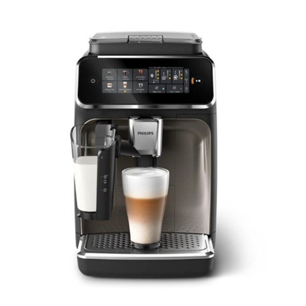 Philips Espresso Coffee Maker | EP3347/90 | Pump pressure 15 bar | Built-in milk frother | Automatic | 1500 W | Black