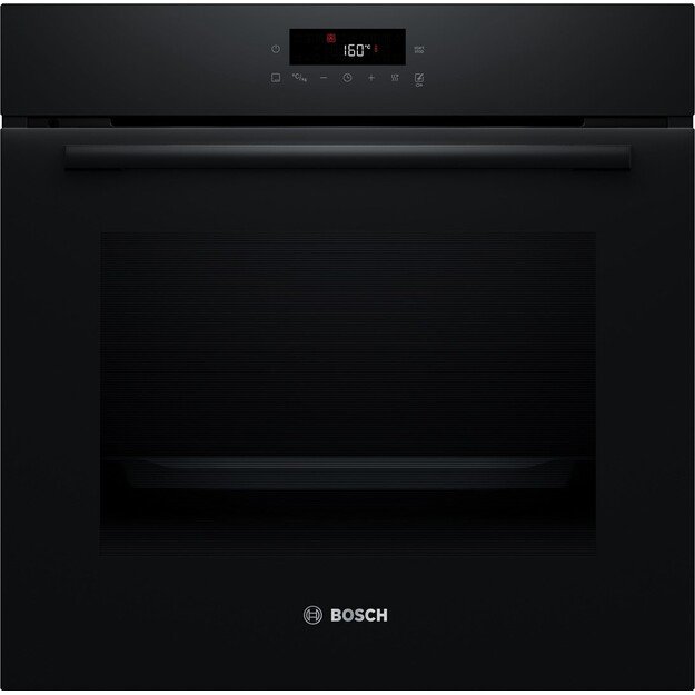 BOSCH Serie 2 HBA571BB4 oven 71 L 3600 W Black + BOSCH HEZ538000 guide rail