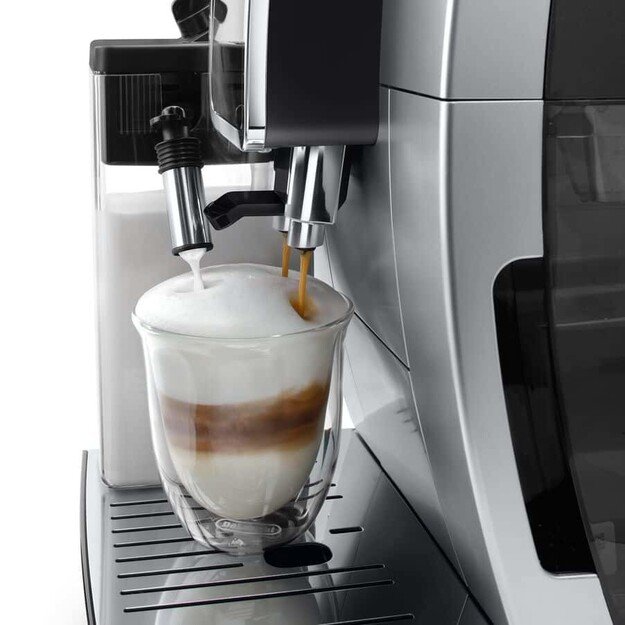 Delonghi | Coffee Maker | Dinamica Plus ECAM380.85.SB | Pump pressure 15 bar | Built-in milk frother | Automatic | 1450 W | Stai 3