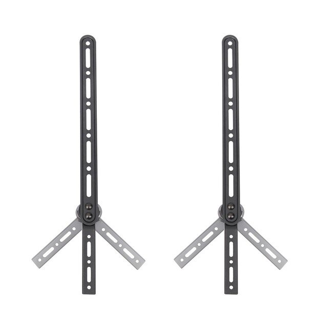 Maclean MC-912 Universal Soundbar Speaker Mount Holder TV Mounting Adjustable VESA 23  - 65  15 kg