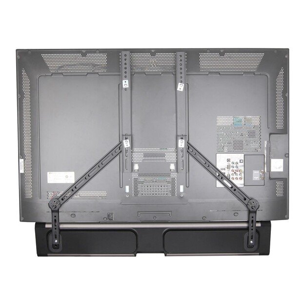Maclean MC-912 Universal Soundbar Speaker Mount Holder TV Mounting Adjustable VESA 23  - 65  15 kg