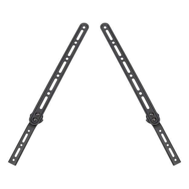 Maclean MC-912 Universal Soundbar Speaker Mount Holder TV Mounting Adjustable VESA 23  - 65  15 kg
