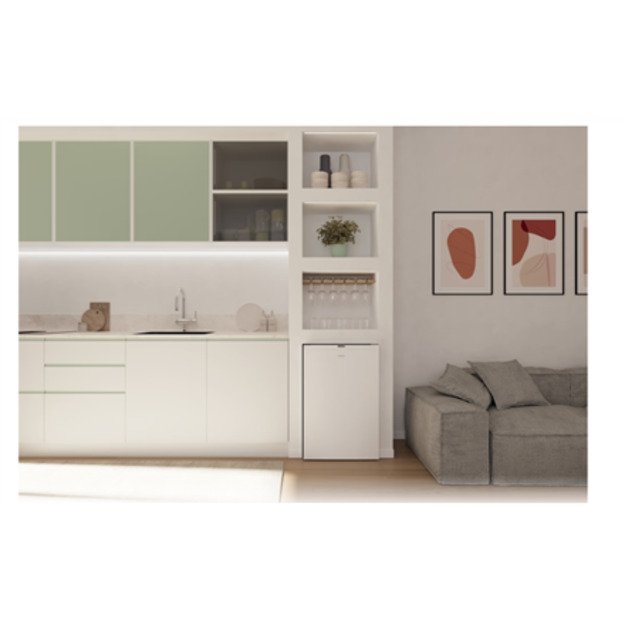 Candy Refrigerator | CNOQ2S58EW | Energy efficiency class E | Free standing | Larder | Height 85 cm | Fridge net capacity 100 L 2