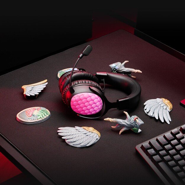 HyperX Cloud III S Wireless - Gaming Headset (Black-Red)