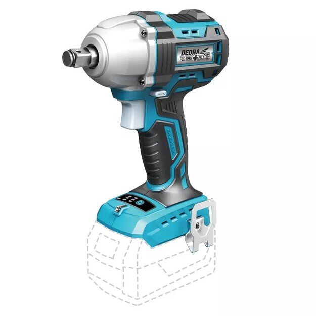 Cordless impact wrench 1/2   18V 450NM SAS+