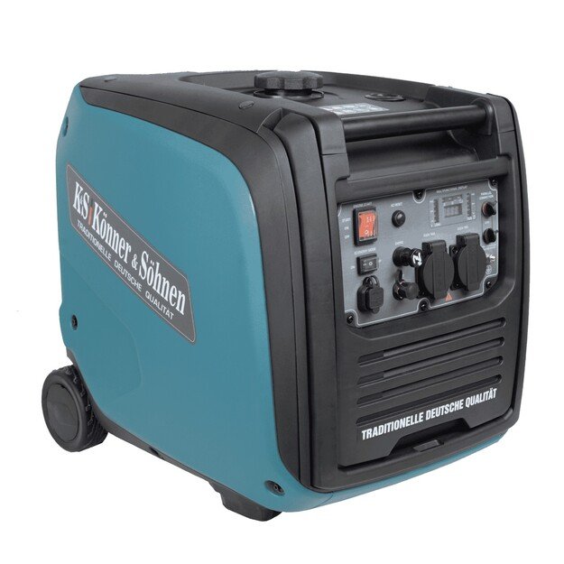 Inverterinis benzininis generatorius K&ouml;nner  amp S&ouml;hnen KS 4000iEG S, 3,5kW 230V