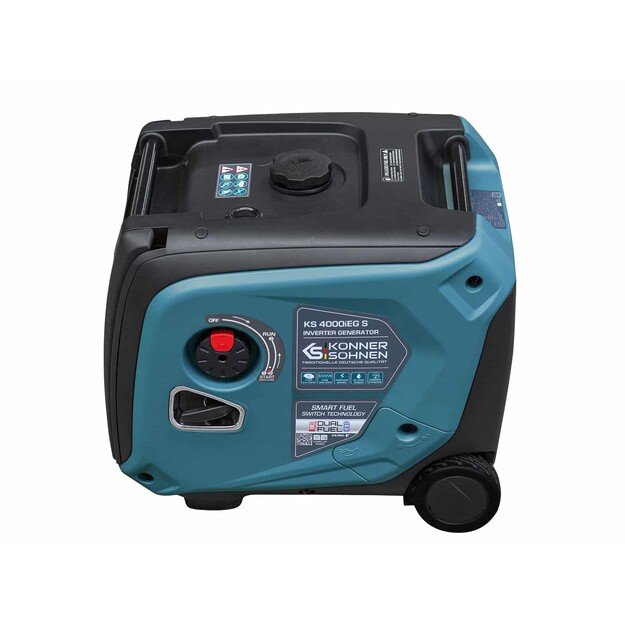 Inverterinis benzininis generatorius K&ouml;nner  amp S&ouml;hnen KS 4000iEG S, 3,5kW 230V